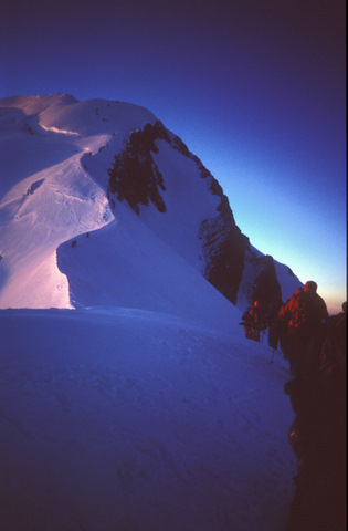 Mont Blanc por el Dom de Gouter.