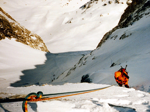 Petit Vignemale. Via de los seracs