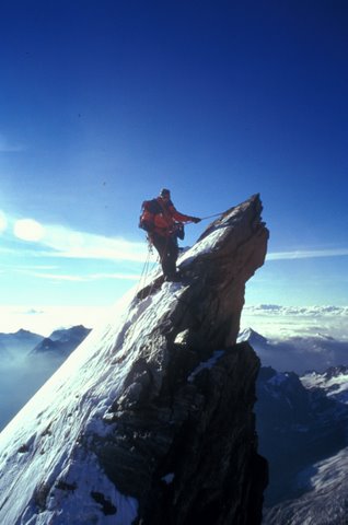 Alpes suizos. Lenzspitze - Nadelhorn + Weissmies.