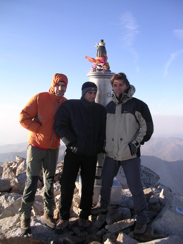 Cresta de llosás al Aneto