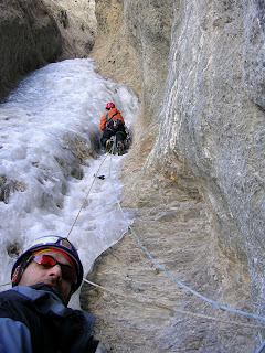 Escalada en hielo en Fournel, Freissinieres, Ceillac. 2005