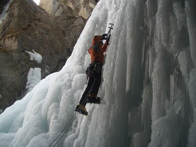 Escalada en hielo en Fournel, Freissinieres, Ceillac. 2005