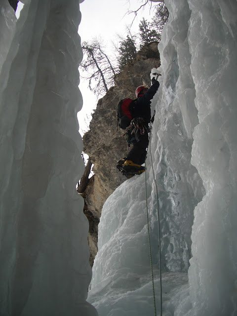 Escalada en hielo en Fournel, Freissinieres, Ceillac. 2005