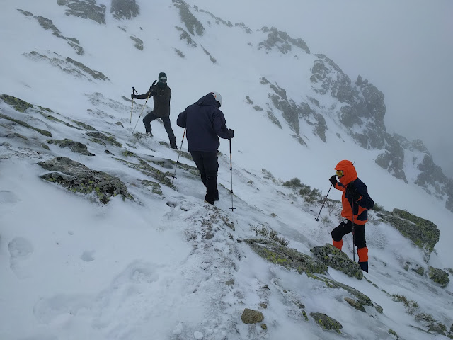 Curso iniciación al alpinismo en Guadrrama, 10-11 feb 2018