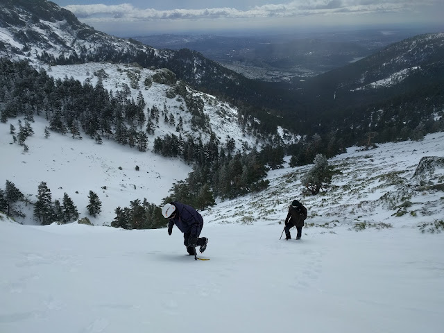 Curso iniciación al alpinismo en Guadrrama, 10-11 feb 2018