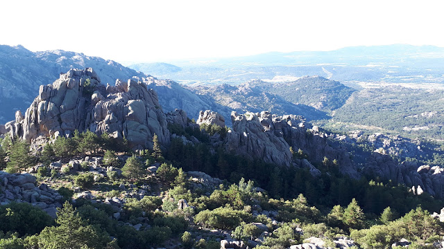 Escalada en las Milaneras. Pedriza Posterior
