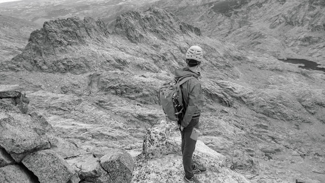 Espolón de los López 130m/6a+, Almanzor. Gredos