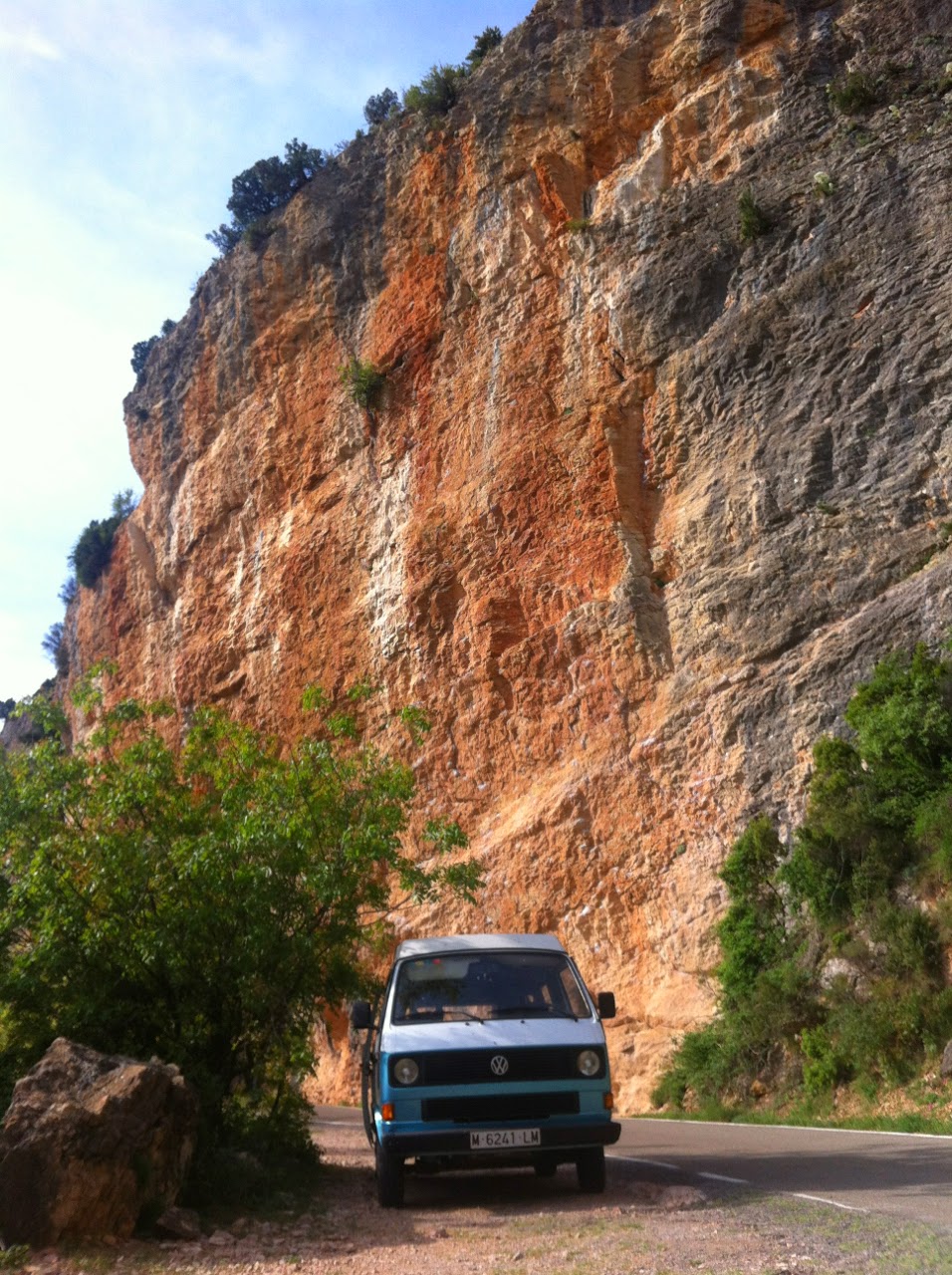 Pico del Aspe con esquís de travesía