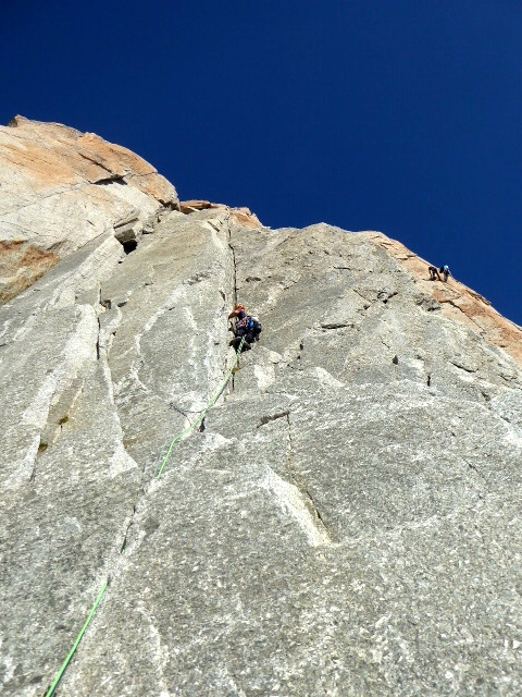 Vía Salluard Adolphe Rey, 300m (MD/6a)