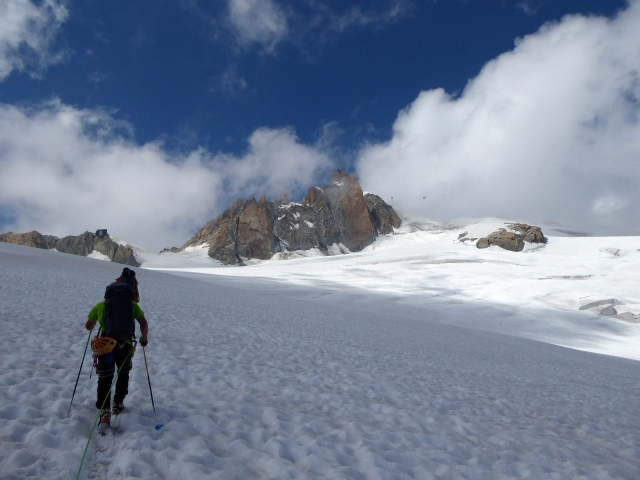 Vía Salluard Adolphe Rey, 300m (MD/6a)