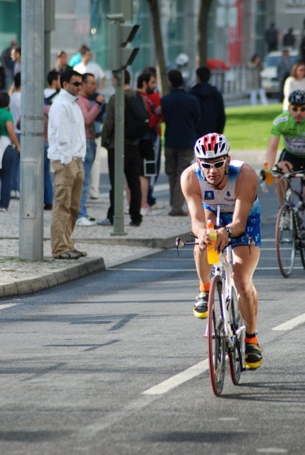 Medio AironMan de Lisboa 2010. Alberto Cano y Javier Terán