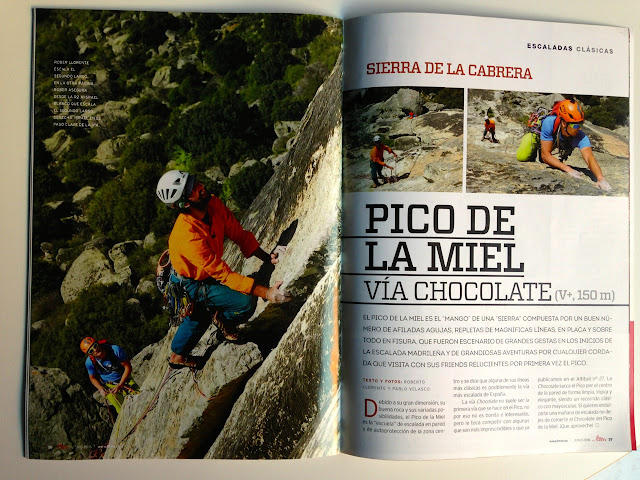 Vía Chocolate, Pico de la Miel.