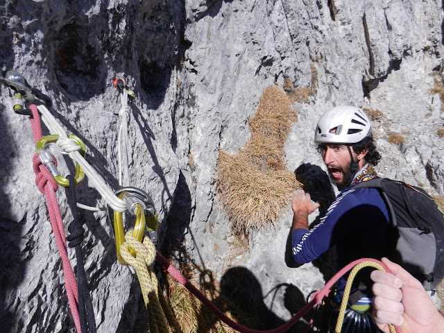Vía Subterránea al Aspe (260m- 6b/V+A0)