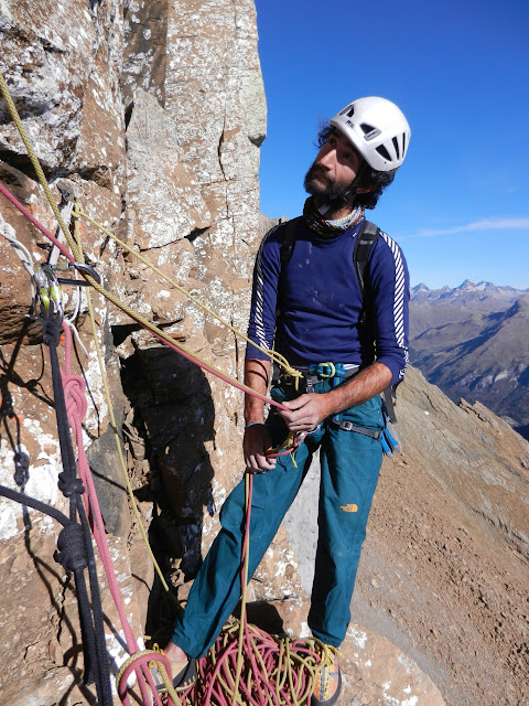 Vía Subterránea al Aspe (260m- 6b/V+A0)