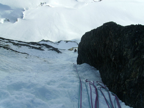 Boca Norte Bielsa- Couloir y ramal derecho