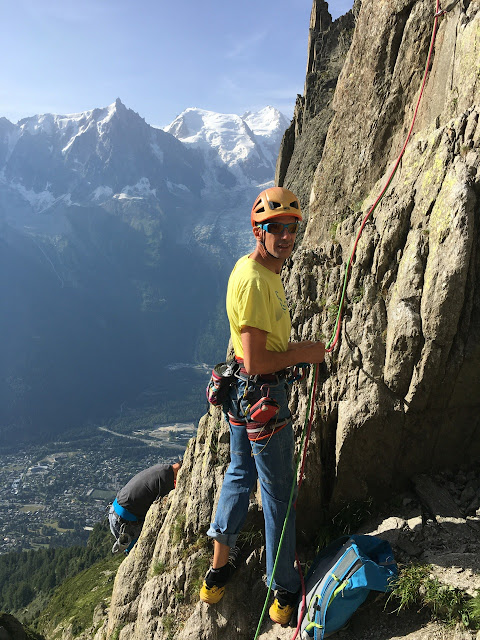 Vía Frison-Roche (Brevent) + Hotel Rwanda (Flegere). Chamonix