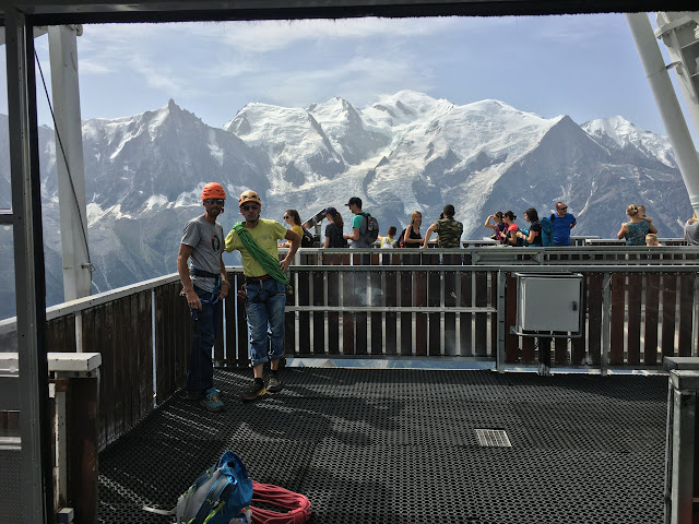 Vía Frison-Roche (Brevent) + Hotel Rwanda (Flegere). Chamonix