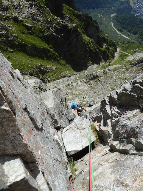 Vía Frison-Roche (Brevent) + Hotel Rwanda (Flegere). Chamonix