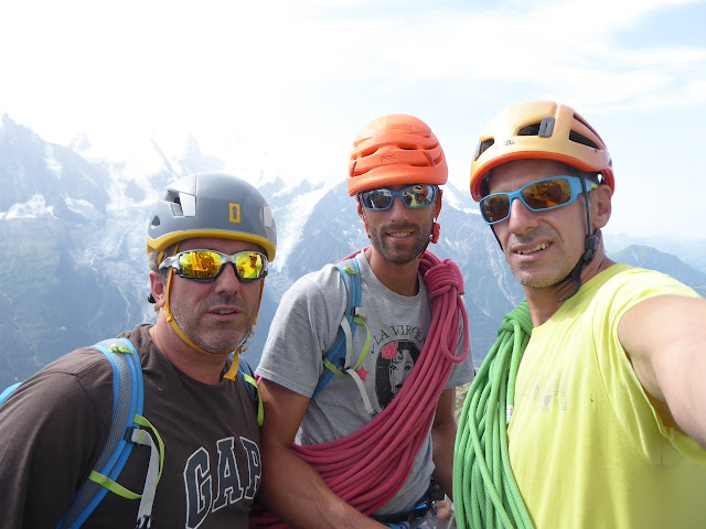 Vía Frison-Roche (Brevent) + Hotel Rwanda (Flegere). Chamonix