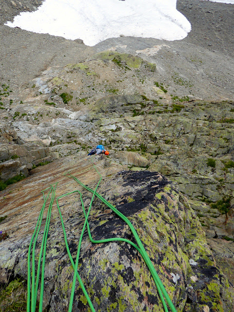 Vía Frison-Roche (Brevent) + Hotel Rwanda (Flegere). Chamonix