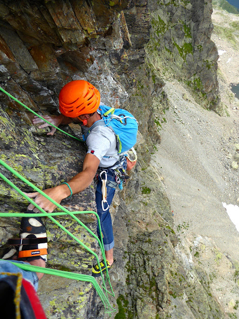 Vía Frison-Roche (Brevent) + Hotel Rwanda (Flegere). Chamonix