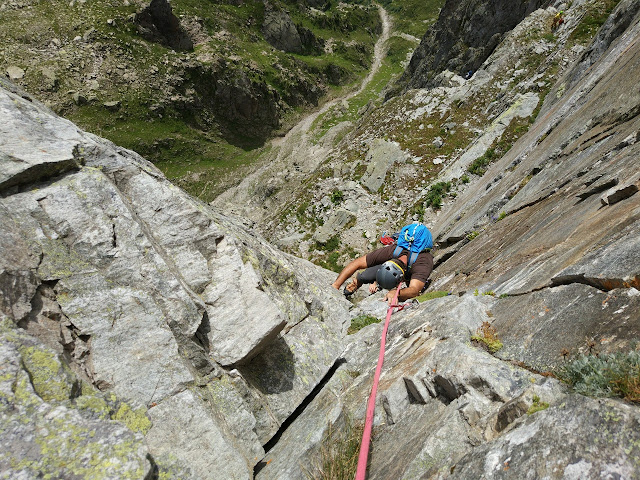 Vía Frison-Roche (Brevent) + Hotel Rwanda (Flegere). Chamonix