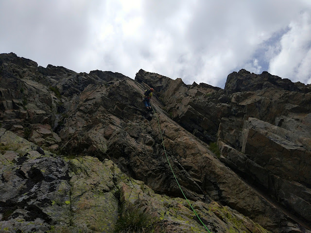 Vía Frison-Roche (Brevent) + Hotel Rwanda (Flegere). Chamonix