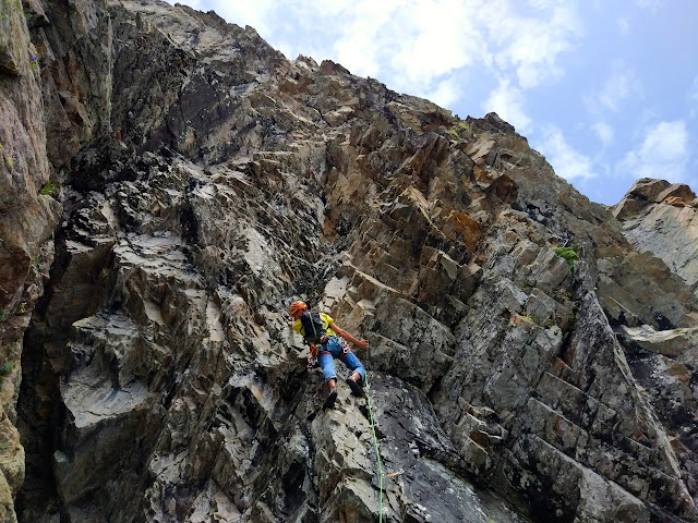 Vía Frison-Roche (Brevent) + Hotel Rwanda (Flegere). Chamonix