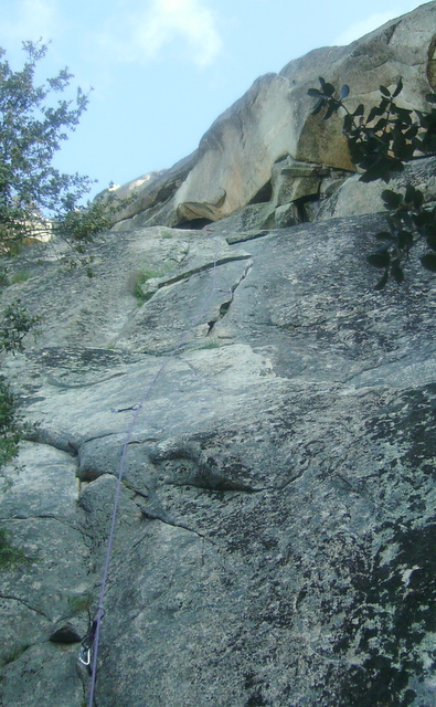 Cabrera. Pico de la Miel. Vía Casera Atómica