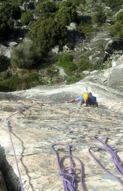 Cabrera. Pico de la Miel. Vía Casera Atómica