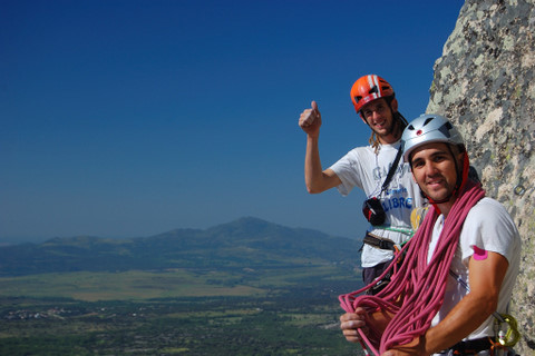 Cabrera. Rally 12h. al Pico de la Miel = 1.100 metros/7 vias/8 horas