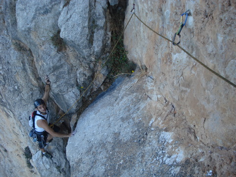 Peñón de Ifach. Vías Navegante + Costa Blanca + Polvos Mágicos