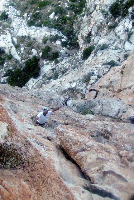 Peñón de Ifach. Vías Navegante + Costa Blanca + Polvos Mágicos