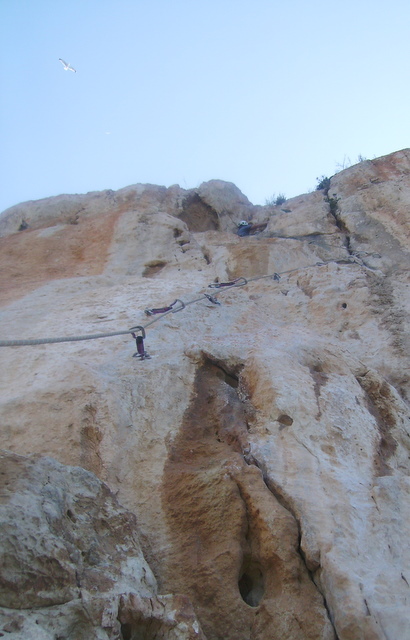 Peñón de Ifach. Vías Navegante + Costa Blanca + Polvos Mágicos