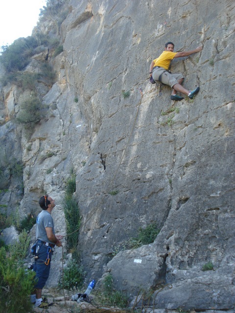 Peñón de Ifach. Vías Navegante + Costa Blanca + Polvos Mágicos