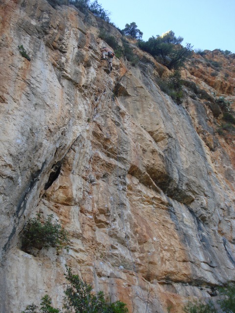 Peñón de Ifach. Vías Navegante + Costa Blanca + Polvos Mágicos