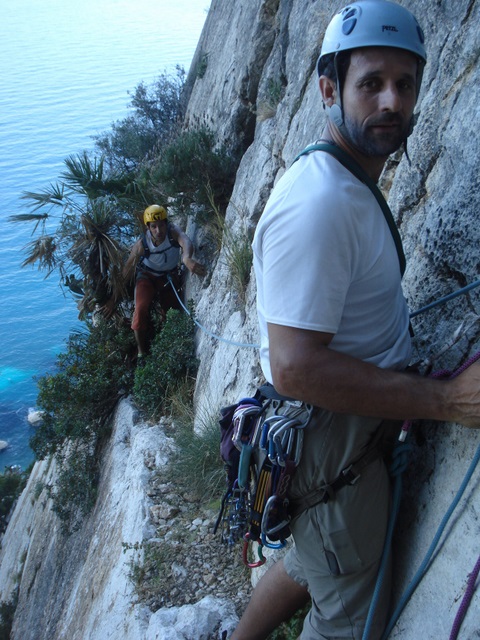 Peñón de Ifach. Vías Navegante + Costa Blanca + Polvos Mágicos