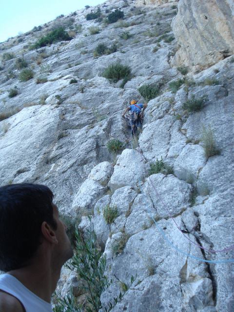 Peñón de Ifach. Vías Navegante + Costa Blanca + Polvos Mágicos