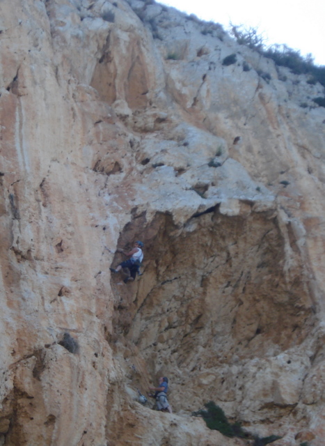 Peñón de Ifach. Vías Navegante + Costa Blanca + Polvos Mágicos