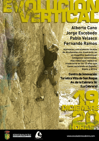 Escaladores de la Cabrera. Proyección 15 años de Evolución Vertical