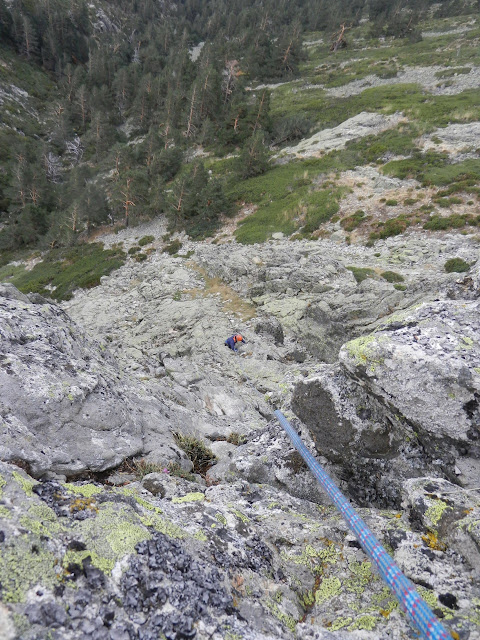 Cresta del Cuco, Navacerrada. Curso Terrenos Escarpados