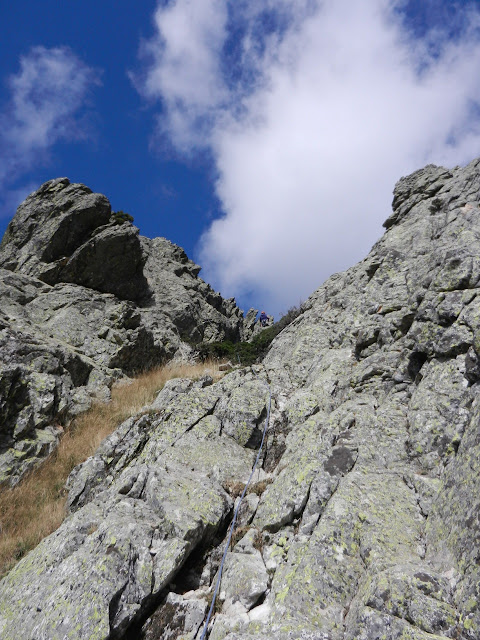 Cresta del Cuco, Navacerrada. Curso Terrenos Escarpados