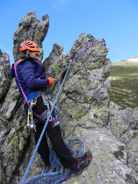 Cresta del Cuco, Navacerrada. Curso Terrenos Escarpados