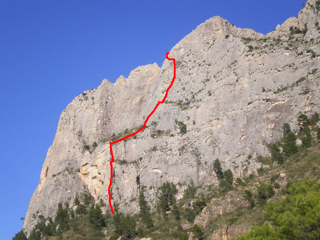 El cabeça - Pared de los Alcoyanos - Cabeço d´or