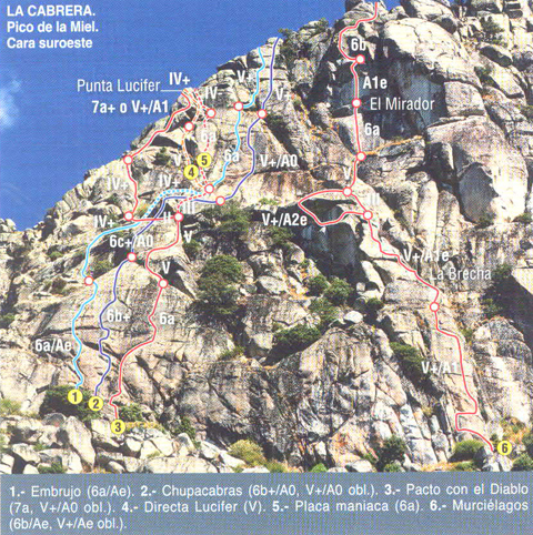 Pico de la Miel - Vía Murciélagos