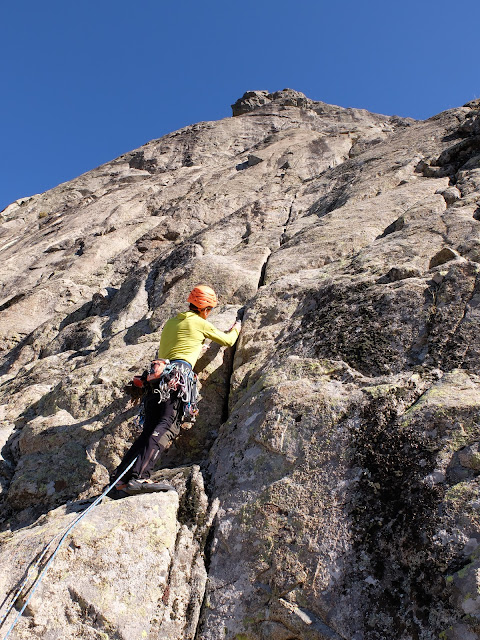 Esteban Altieri al Risco de Villarejo, 200M V+/6a