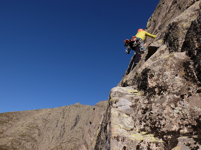 Esteban Altieri al Risco de Villarejo, 200M V+/6a