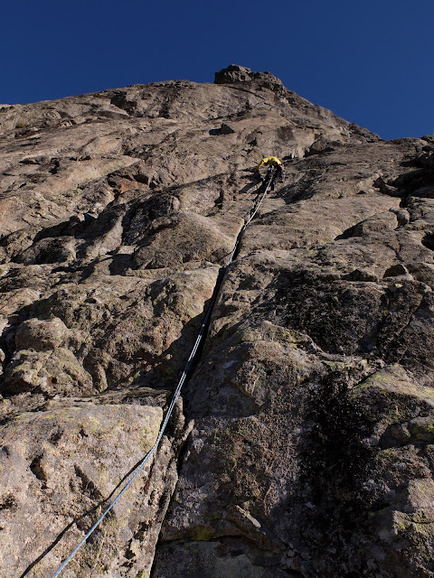 Esteban Altieri al Risco de Villarejo, 200M V+/6a