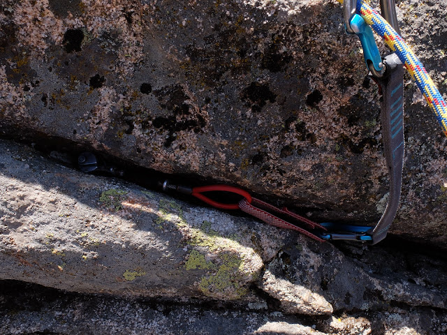 Esteban Altieri al Risco de Villarejo, 200M V+/6a