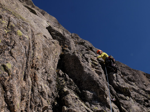Esteban Altieri al Risco de Villarejo, 200M V+/6a